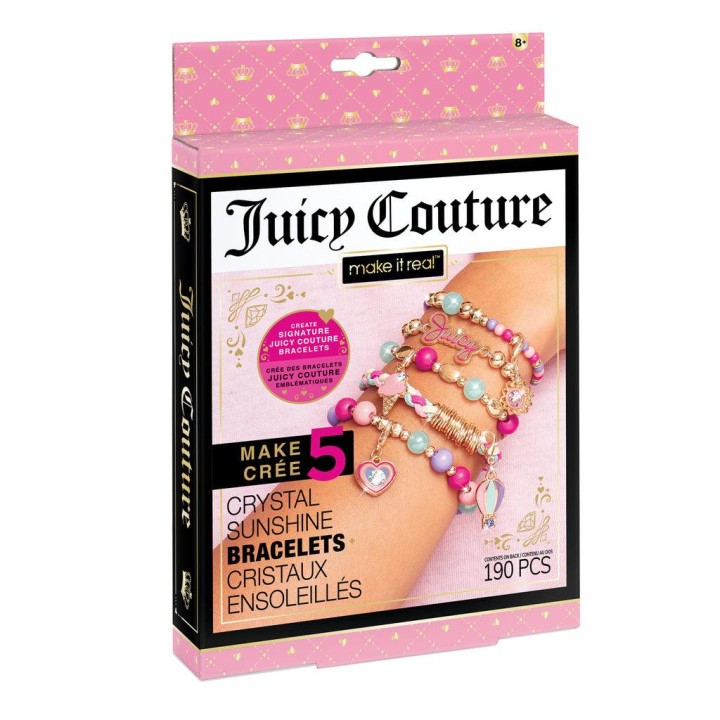 Make it Real Mini Juicy Couture Crystal Sunshine Bracelets 11years +
