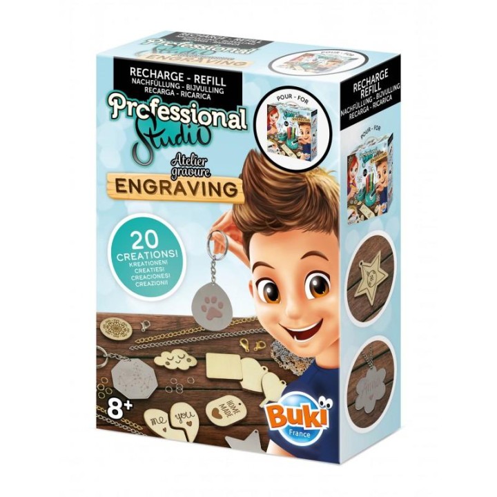 BUKI France Engraving Studio Refill 11years +