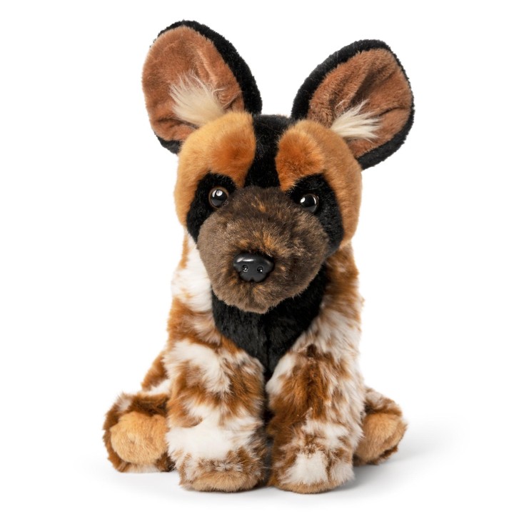 LIVING NATURE African Wild Dog Soft Toy 24cm 0 - 18 Months