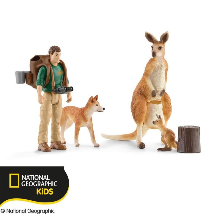 SCHLEICH 42623 NATIONAL GEOGRAPHIC KIDS Outback Adventures 3years +