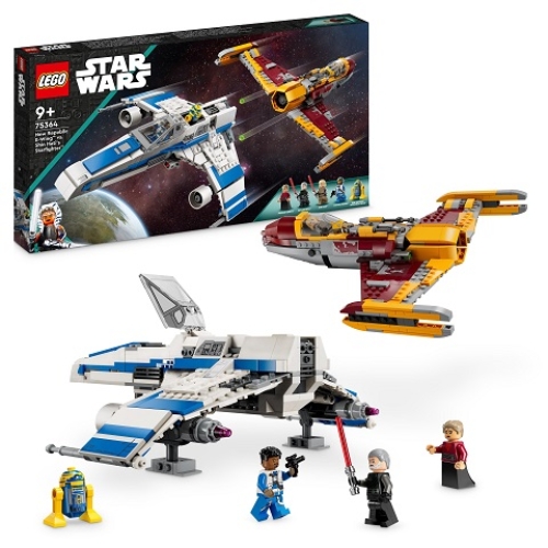 LEGO 75364 STAR WARS New Republic E-Wing vs Shin Hati’s Starfighter 8years +