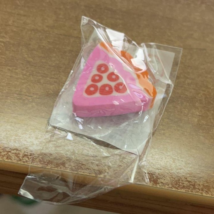 Small Cute Food Eraser 3years +