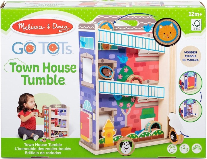 Melissa & Doug GO Tots Town House Tumble 0 - 18 Months