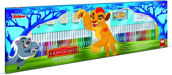 Lion Guard 60 Markers Art Playset 3years +