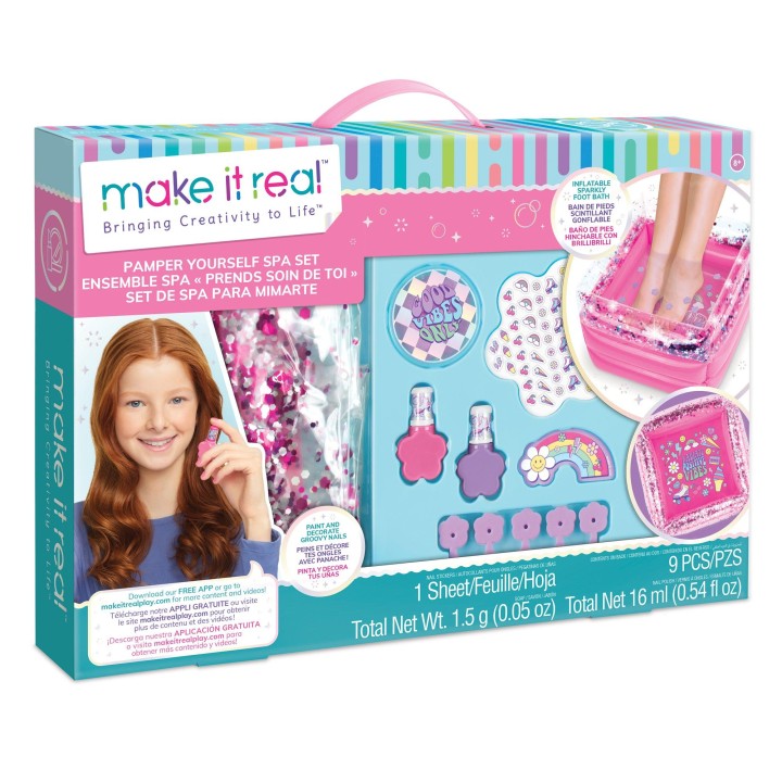 Make it Real Pamper Yourself Spa Set 11years +