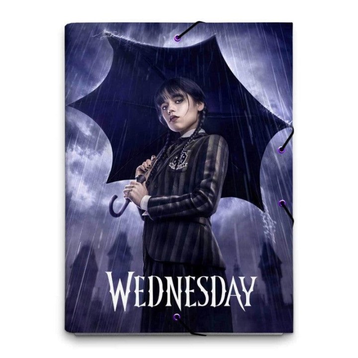 Wednesday Premium A4 File Folder 11years+ - Creative Stationery