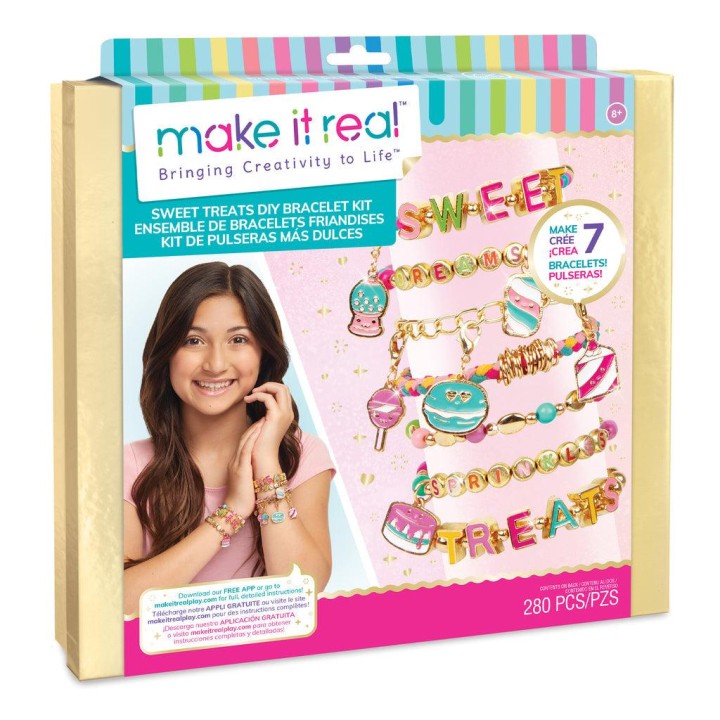 Make it Real Sweet Treats DIY Bracelet Kit 11years +
