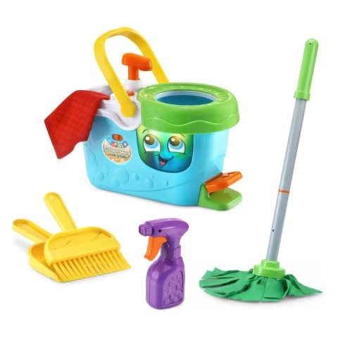 Leap Frog Clean Sweep Mop & Bucket 3years +