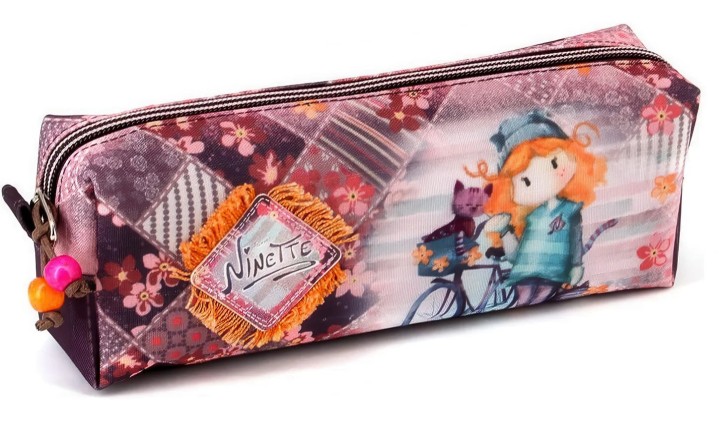 Forever Ninette Bicycle-Note Pencil Case 11years +