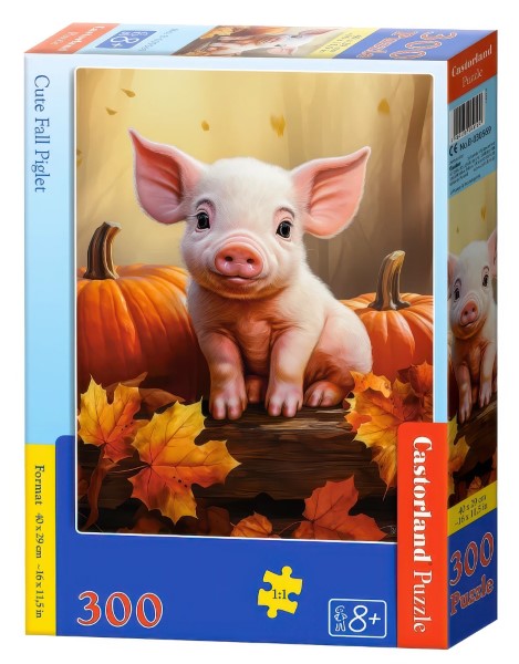 Castorland Puzzle Cute Fall Piglet (300 pcs)