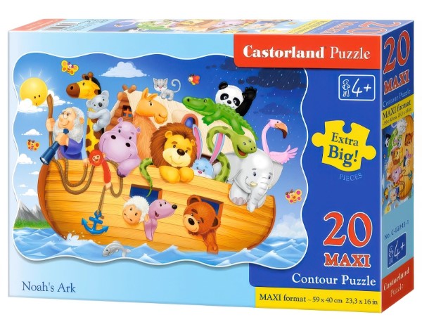 Castorland Puzzle Maxi Noah's Ark (20 maxi pcs)