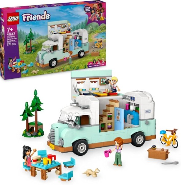 LEGO FRIENDS 42663 Friendship Camper Van Adventure
