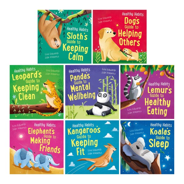 Healthy Habits Children's Book Kangaroo's Guide to Keeping Fit by Lisa Edwards