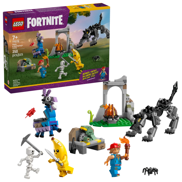 LEGO 77075 FORTNITE Peely & Sparkplug's Camp