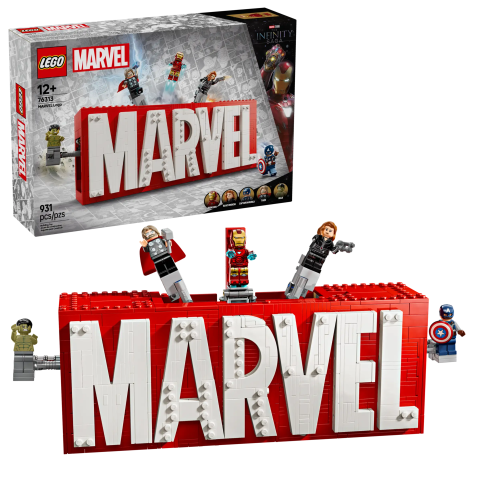 LEGO 76313 MARVEL Logo & Minifigures