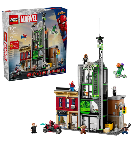 LEGO MARVEL 76324 Spider-Man vs. Oscorp