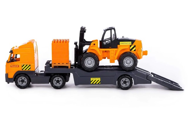 PowerTruck Trailer Truck with Fork Lift