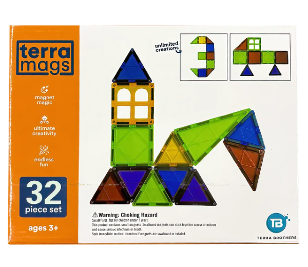 Terra Mags Magnetic Construction Set – 32PCS