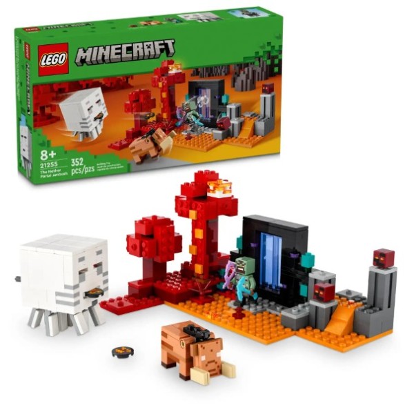 LEGO MINECRAFT 21255 Ambush at the Nether Portal