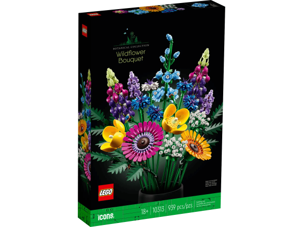 LEGO BOTANICAL 10313 Wildflower Bouquet Building Kit 16 Years+, Tools & Construction Toys
