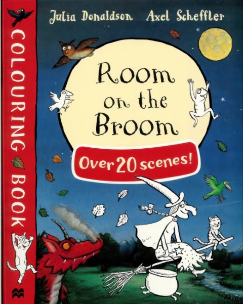Room on the Broom Colouring Book