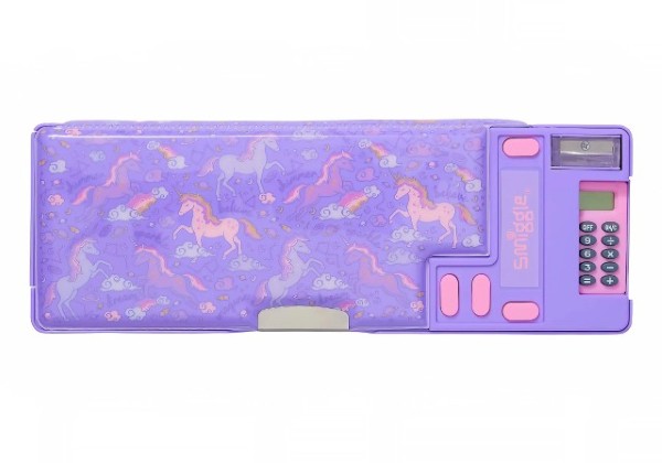 Smiggle Eclipse Pop Out Pencil Case - Lilac