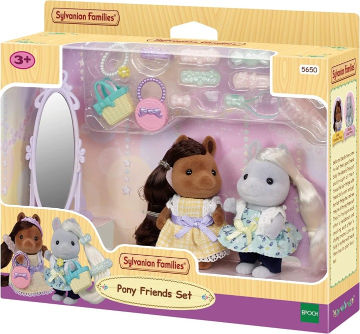 Sylvanian Families Cute Pony Friends Set 3 - 11 Years, Collectibles Toys