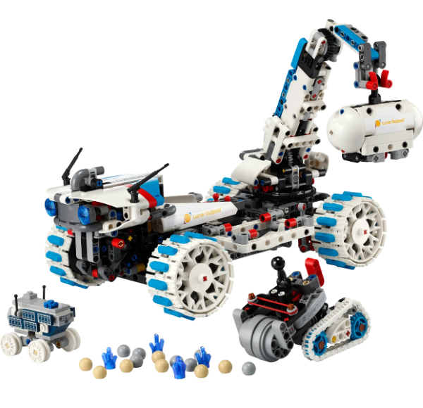 LEGO TECHNIC 42211 Lunar Outpost Moon Rover Space Vehicle