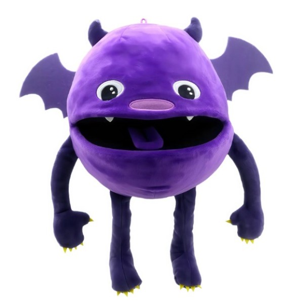 The Puppet Company - Purple Baby Monster Hand Puppet
