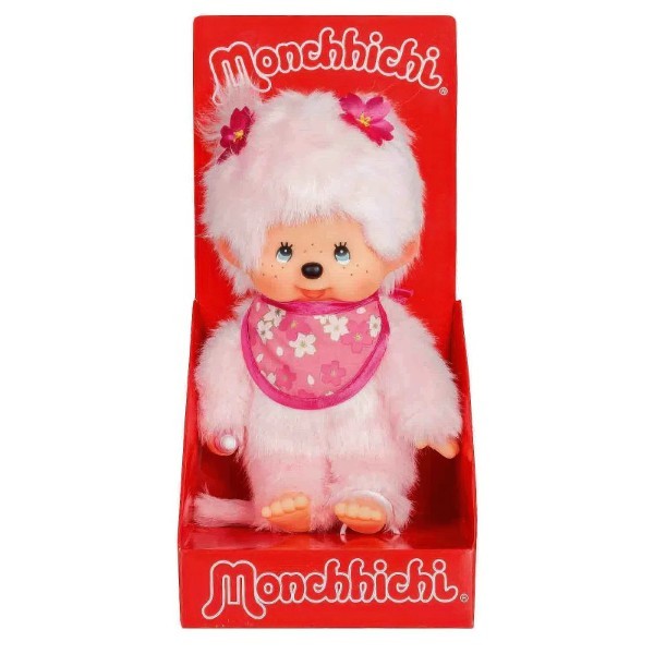 Monchhichi Pink Sakura Girl Plush 20m