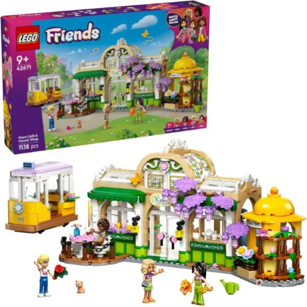 LEGO FRIENDS 42671 Plant Café & Flower Shop
