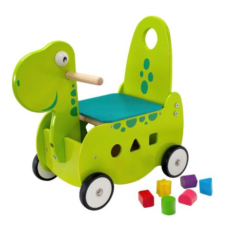 Walking Wooden Push Ride-on Dino