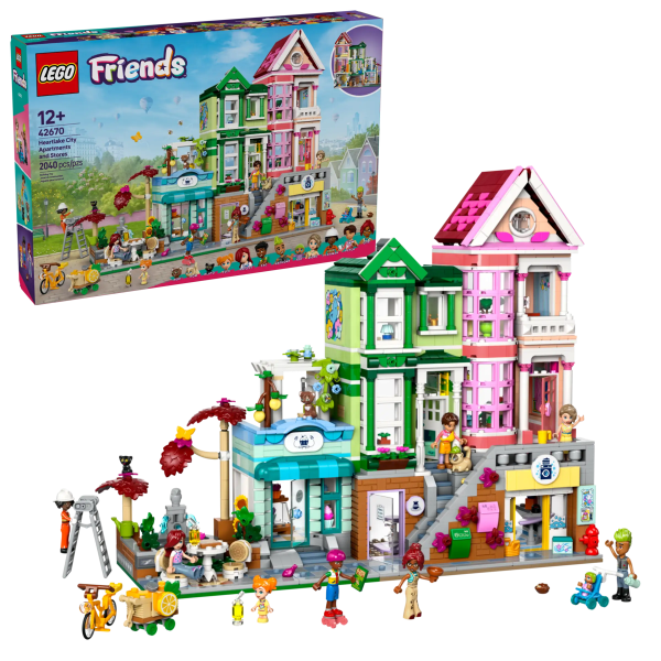 LEGO FRIENDS 42670 Heartlake City Apartments and Stores