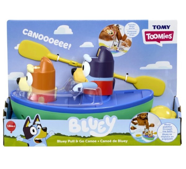 Toomies Bluey Pull & Go Canoe