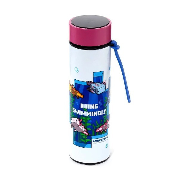 Minecraft Axolotl Thermos Stainless-Steel Bottle 450ml