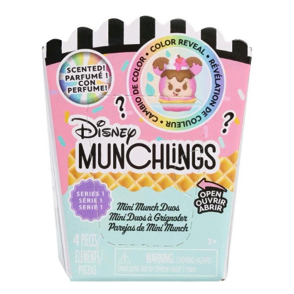 Munchlings Mini Munch Figures 2pk S1 Wave 1 - Assorted