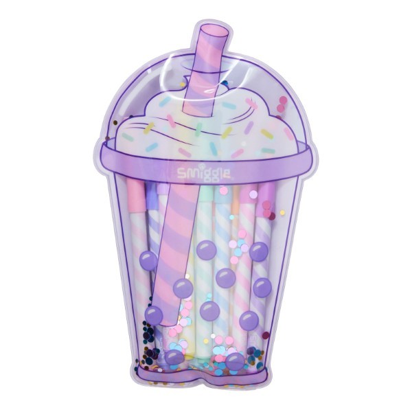 Smiggle Bubble Time Marker Pack - Lilac