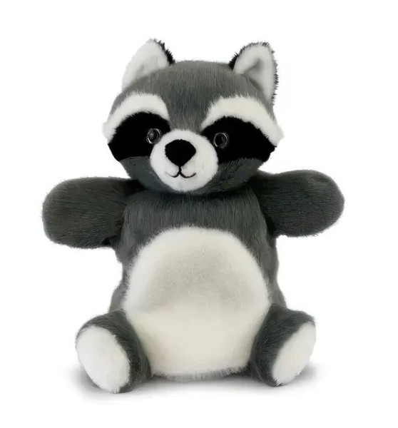 DOUDOU Podcolle Mario Raccoon Puppet 24 cm