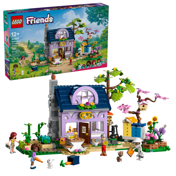 LEGO FRIENDS 42669 Beekeepers' House and Flower Garden