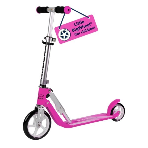 HUDORA Little Big Wheel Step Scooter - Magenta
