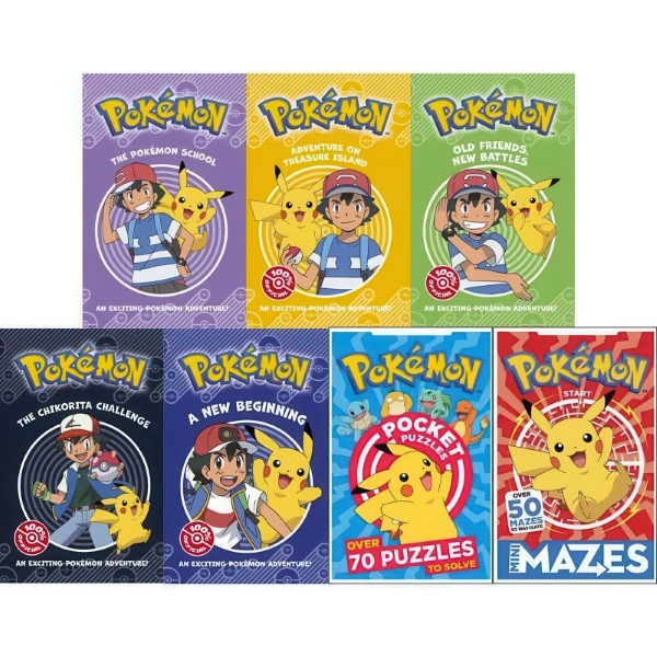 Pokémon Children's Books By Tracey West - Pokémon Pocket Puzzles