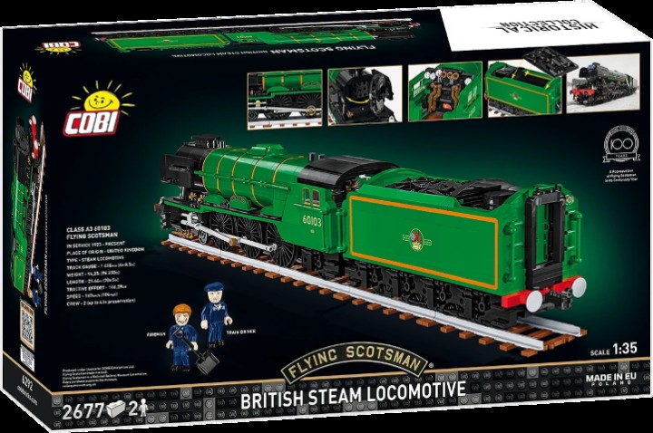 COBI Flying Scotsman British Steam Locomotive