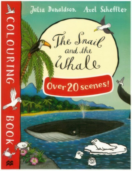 The Snail and the Whale Colouring Book