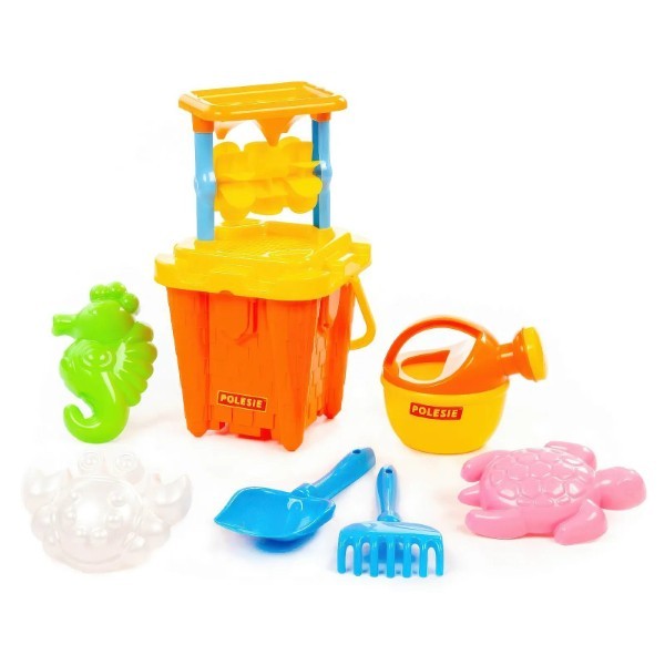 Castle Sand Play Set 9 Piece