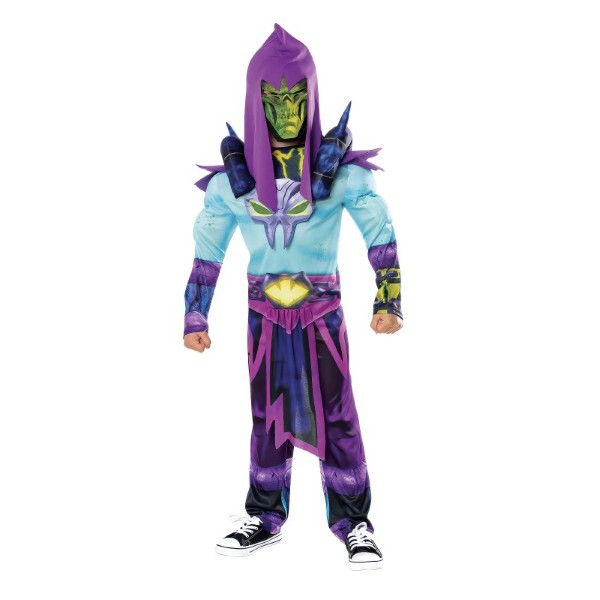 Skeletor Deluxe Kids Fancy Dress Costume - Size S