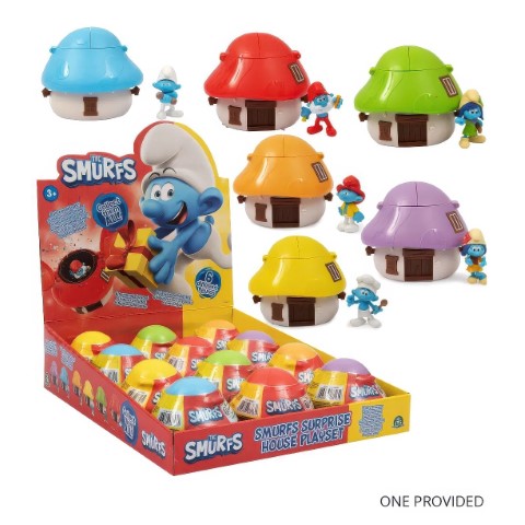 The Smurfs Suprise House - Assorted