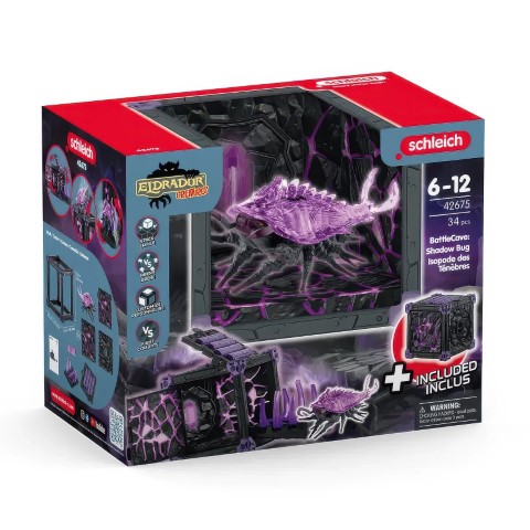 Schleich 42675 Eldrador Creatures Battlecave Shadow Bug Playset