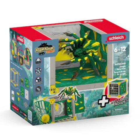 Schleich 42678 BattleCave Jungle Tarantula Playset