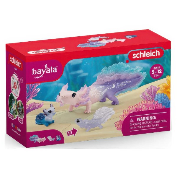 SCHLEICH 42628 Bayala Axolotl Discovery Set