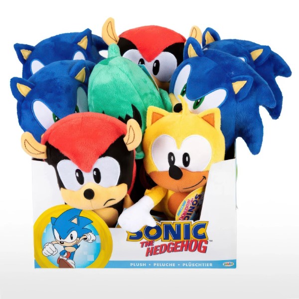 Sonic The Hedgehog Plush Toy 22cm Assorted